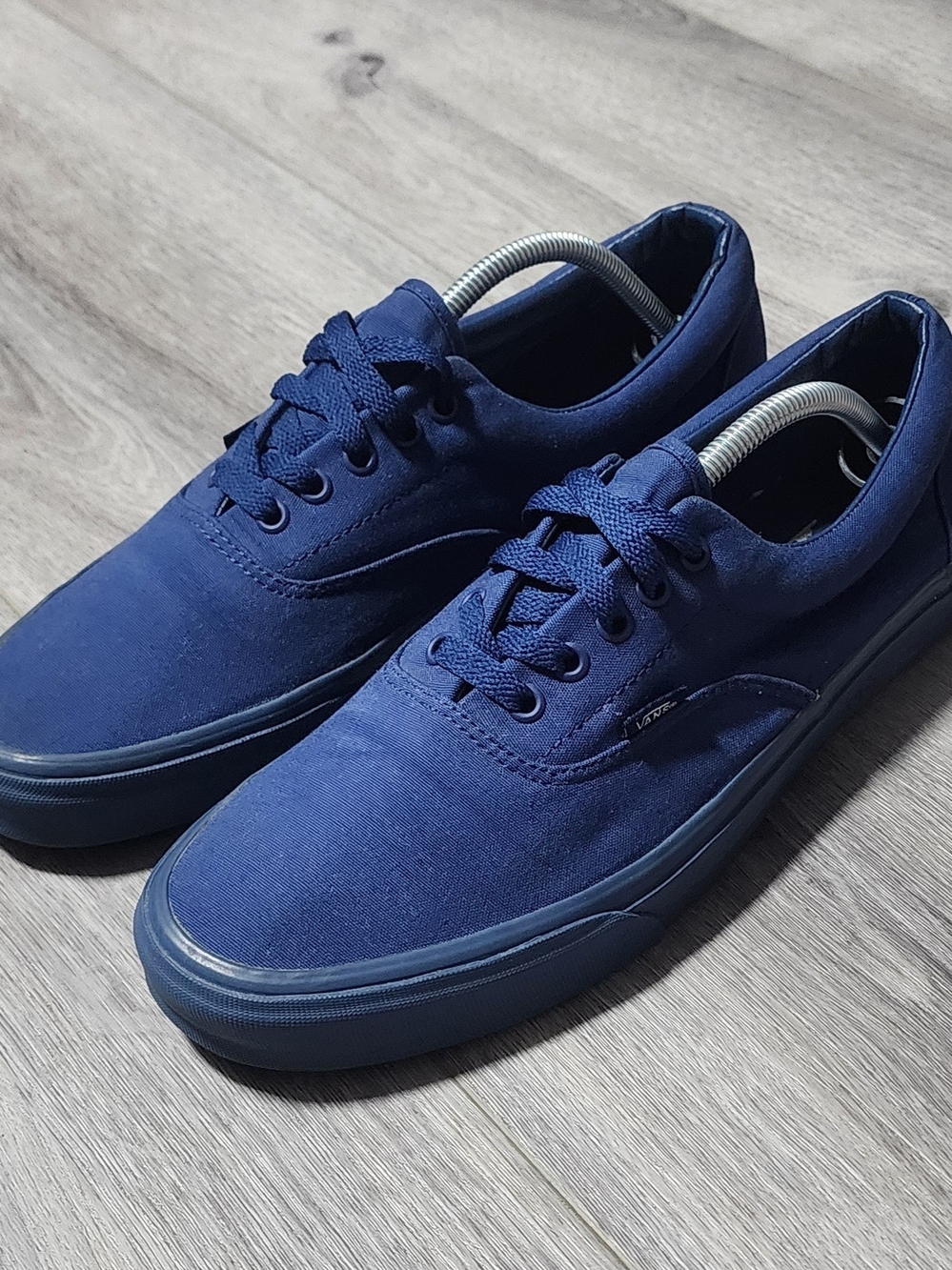 Vans Era Low Top Monochromatic Blue On Blue Sneakers Mens Size 11.5